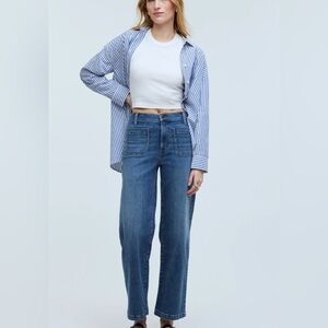 NWOT Madewell the perfect vintage wide leg Jeans size 29